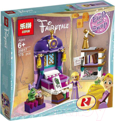 

Конструктор Lepin, Fairytale. Спальня Рапунцель / 25017