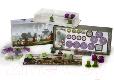 Изображение товара Дополнение к настольной игре Crowd Games Серп. Захватчики из далеких земель / 1805-745