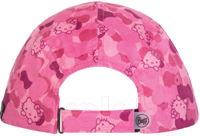 Бейсболка детская Buff 5 Panels Cap Kids Hello Kitty Camo Pink (120092.538.10.00)