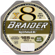 Леска плетеная Konger Braider X8 Olive Green 0.25мм 150м / 250150025 - 