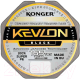 Леска плетеная Konger Kevlon X4 Black 0.14мм 150м / 250151014 - 