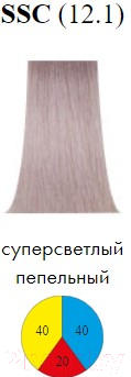 Крем-краска для волос Itely Colorly 2020 SSC/12.1 (60мл)