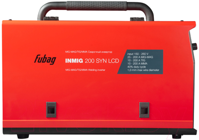 Полуавтомат сварочный Fubag INMIG 200 SYN LCD / 34061 (с горелкой)