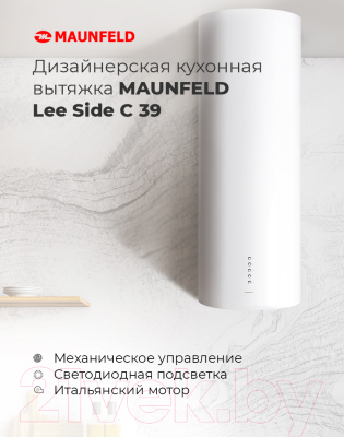 Вытяжка коробчатая Maunfeld Lee Side (С) 39 (белый)