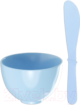 

Набор для приготовления альгинатных масок Shary, Beauty Set Blue чаша+лопаточка