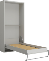 Шкаф-кровать трансформер Макс Стайл Kart 36мм 90x200 (светло-серый U708 ST9) - 