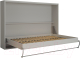 Шкаф-кровать трансформер Макс Стайл Wave 36мм 140x200 (светло-серый U708 ST9) - 
