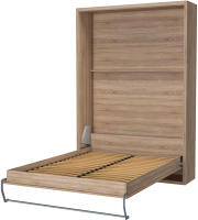 Шкаф-кровать трансформер Макс Стайл Kart 36мм 160x200 (дуб бардолино натуральный Н1145 ST10) - 