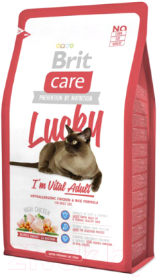 Сухой корм для кошек Brit Care Cat Lucky I'm Vital Adult / 132604 (2кг)