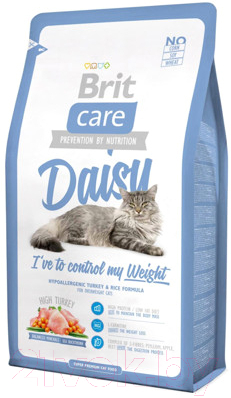 Сухой корм для кошек Brit Care Cat Daisy I've to Control my Weight / 132622 (2кг)