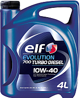 

Моторное масло Elf, Evolution 700 Turbo Diesel 10W40