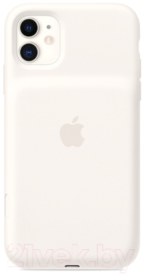 Чехол-зарядка Apple Smart Battery Case для iPhone 11 White / MWVJ2