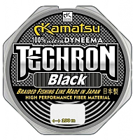 Леска плетеная KAMATSU Techron Black 0.10мм 100м / 255100010 - 