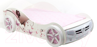 Стилизованная кровать детская ABC-King Фея 90x160 / F-1000-160