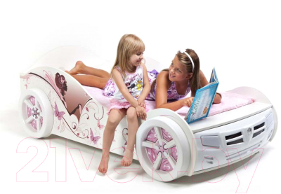 Стилизованная кровать детская ABC-King Фея 90x160 / F-1000-160