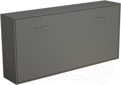 Шкаф-кровать трансформер Макс Стайл Wave 18мм 90x200 (серый пыльный U732 ST9)
