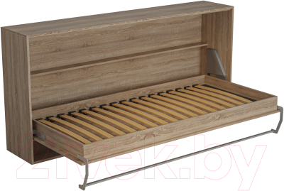 Шкаф-кровать трансформер Макс Стайл Wave 18мм 90x200 (дуб бардолино натуральный Н1145 ST10)