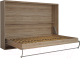 Шкаф-кровать трансформер Макс Стайл Wave 18мм 140x200 (дуб бардолино натуральный Н1145 ST10) - 