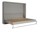 Шкаф-кровать трансформер Макс Стайл Wave 18мм 160x200 (светло-серый U708 ST9) - 
