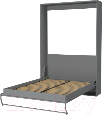 Шкаф-кровать трансформер Макс Стайл Smart 18мм 140x200 (серый пыльный U732 ST9)