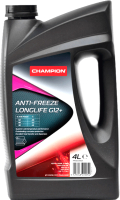 Антифриз Champion G12+ Anti-Freeze Longlife концентрат / 8222054 (4л, розовый) - 