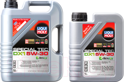 

Моторное масло Liqui Moly, Special Tec DX1 5W30 / 20969+20967
