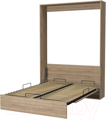 Шкаф-кровать трансформер Макс Стайл Studio 18мм 140x200 (дуб бардолино натуральный Н1145 ST10)