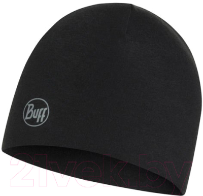 Шапка Buff Thermonet Reversible Hat Solid Black (124138.999.10.00)