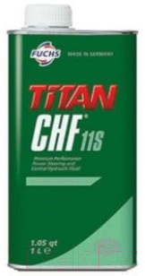 Жидкость гидравлическая Fuchs Titan CHF 11S / 601429774 (1л)
