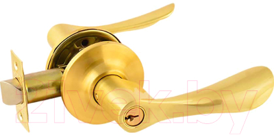 Ручка дверная Нора-М ЗВ3-01 (матовое золото)