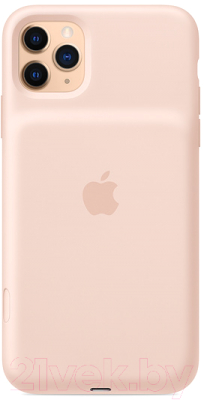 Чехол-зарядка Apple Smart Battery Case для iPhone 11 Pro Max Pink Sand / MWVR2