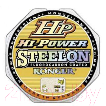 

Леска монофильная Konger, Серый, Steelon Hi Power Fluorocarbon 0.14мм 150м / 241150014