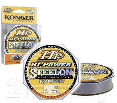 Леска монофильная Konger Steelon Hi Power Fluorocarbon 0.30мм 100м / 241100030