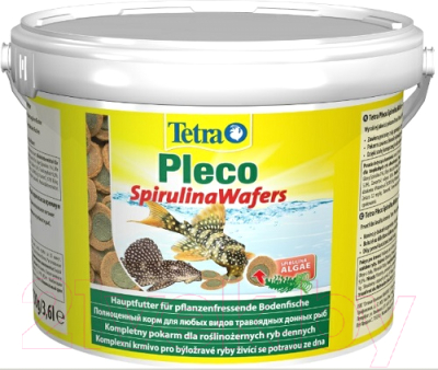 Корм для рыб Tetra Pleco Spirulina Wafers (3.6л)