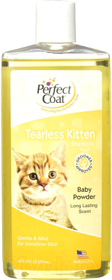 Шампунь для животных 8in1 Perfect Coat Tearless Kitten (295мл)
