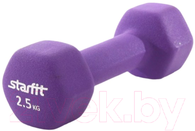 Гантель Starfit DB-201 (2.5кг, фиолетовый)