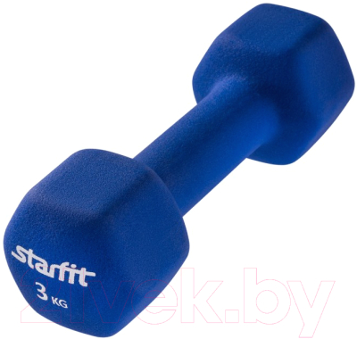 Гантель Starfit DB-201 (3кг, синий)
