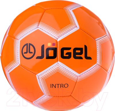 Футбольный мяч Jogel JS-100 Intro (размер 5, оранжевый)