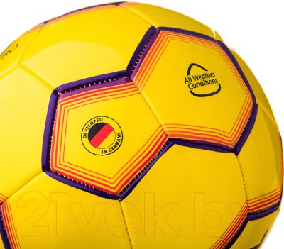 Футбольный мяч Jogel JS-100 Intro (размер 5, желтый)