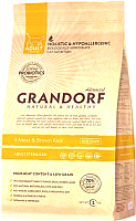 

Корм для кошек Grandorf, Living Probiotics Adult Sterilized 4 Meat&Brown Rice