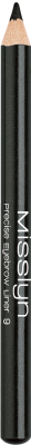 

Карандаш для бровей Misslyn, Брюнет (чёрный), Precise Eyebrow Liner 9