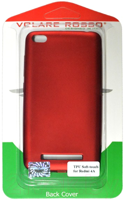 Чехол-накладка Volare Rosso Soft-touch для Redmi 4A (красный)