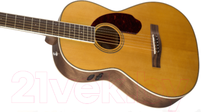 Электроакустическая гитара Fender PM-2 Standard Parlor Natural