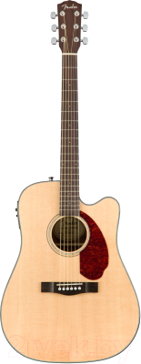 

Электроакустическая гитара Fender, CD-140SCE W/Case Walnut Black