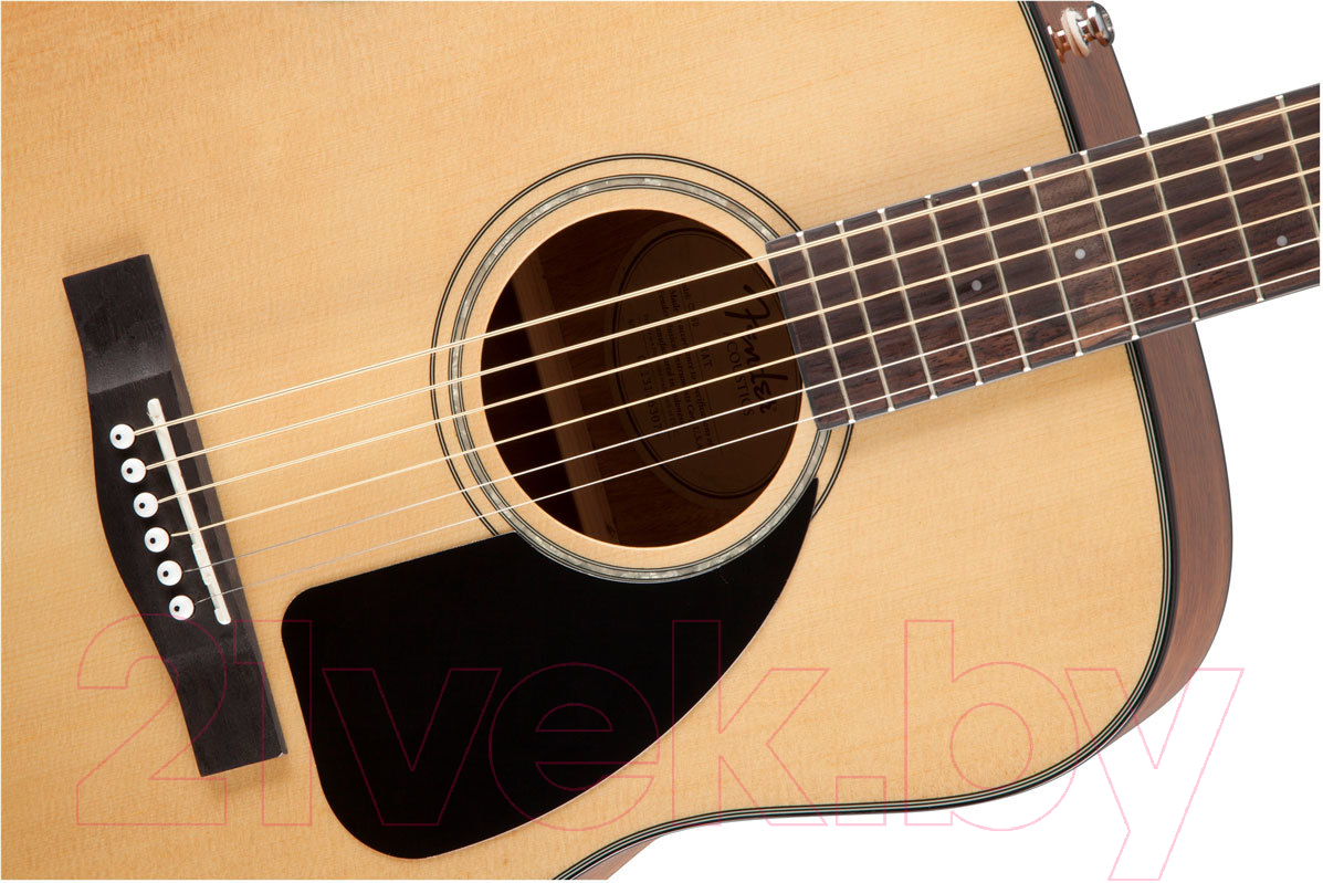Акустическая гитара Fender CD-60 Dread V3 DS Natural Walnut — фото 3