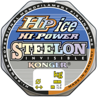 

Леска монофильная Konger, Steelon Hi Power Invisible Ice 0.10мм 50м / 234050010