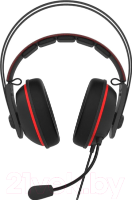 Наушники-гарнитура Asus TUF Gaming H7 Core (черный/красный)