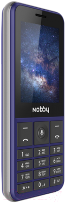 Мобильный телефон Nobby 240 LTE (синий/серый)