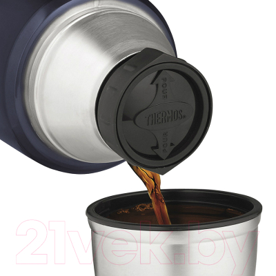 Термос для напитков Thermos SK 2010 / 712608 (матовый черный)