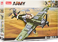 

Конструктор Sluban, Самолет с фигуркой / M38-B0712